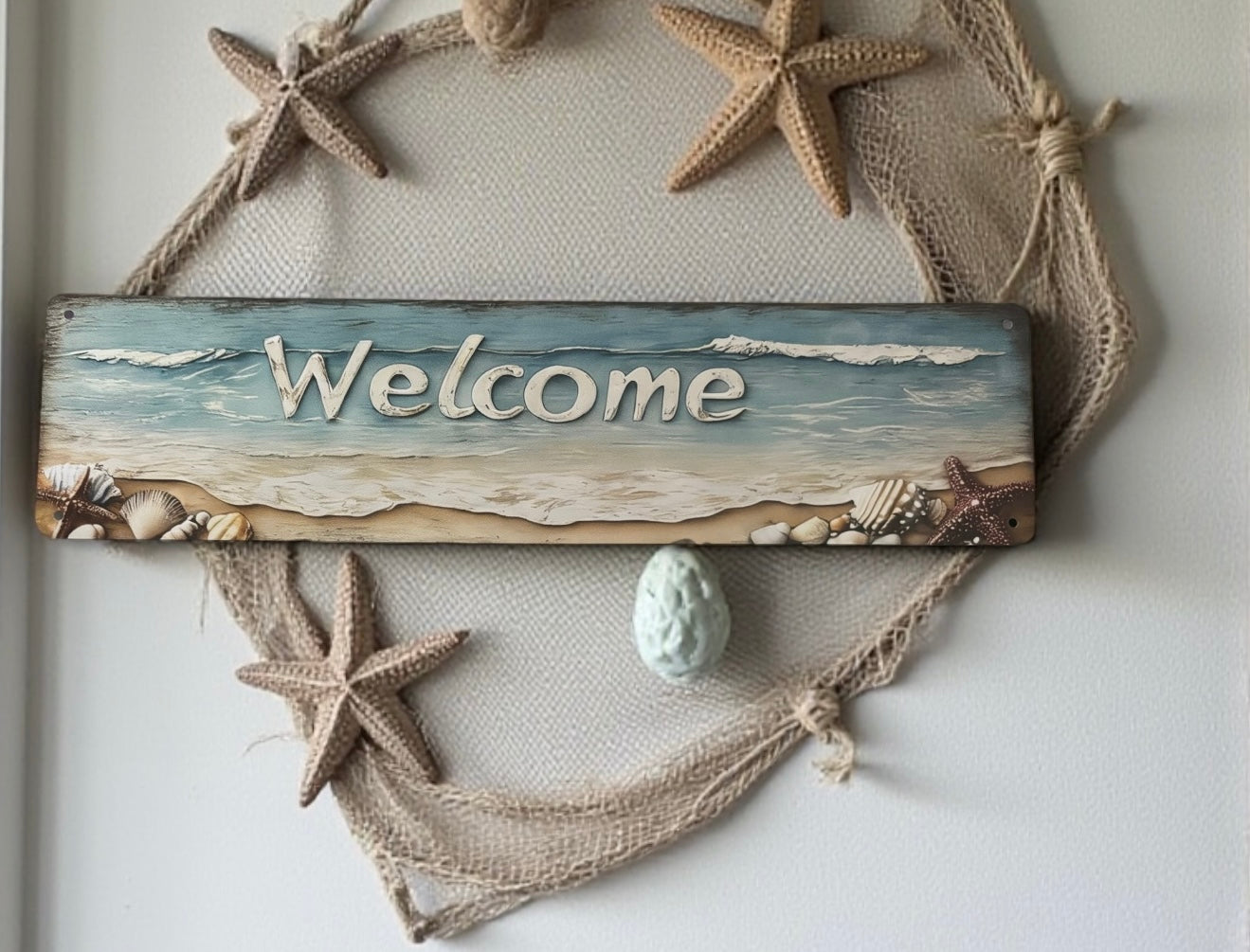 Welcome Nautical Frame