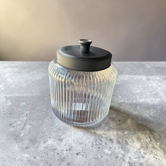 Farmhouse Clear Jar