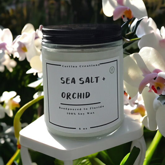 Sea Salt and Orchid