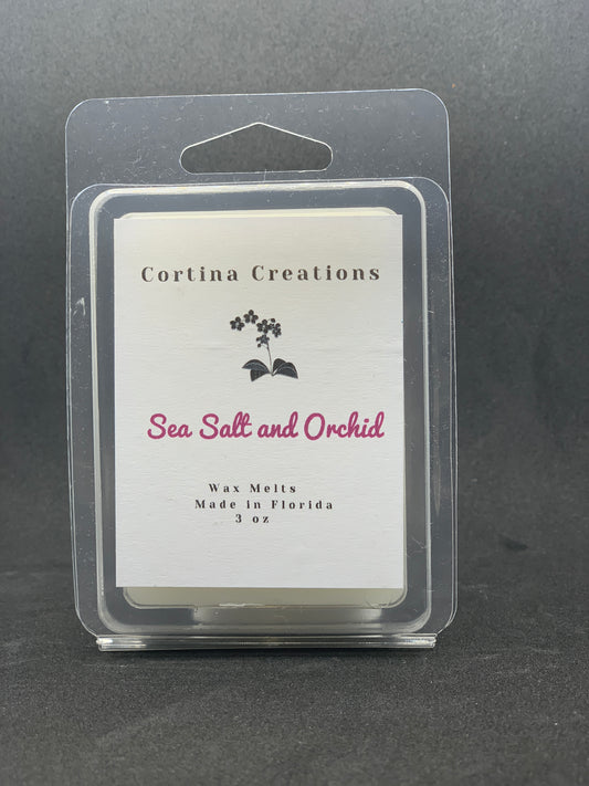 Sea Salt and Orchid Wax Melt